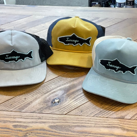 Savage Supply Fish Logo Hat