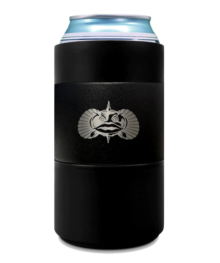 Toadfish Non-Tipping Can Cooler 2.0 - Universal Design - Graphite