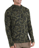 Free Fly Men’s Bamboo Lightweight Camo Hoody